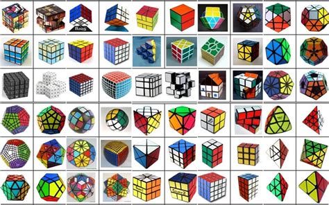 rubik's cube types